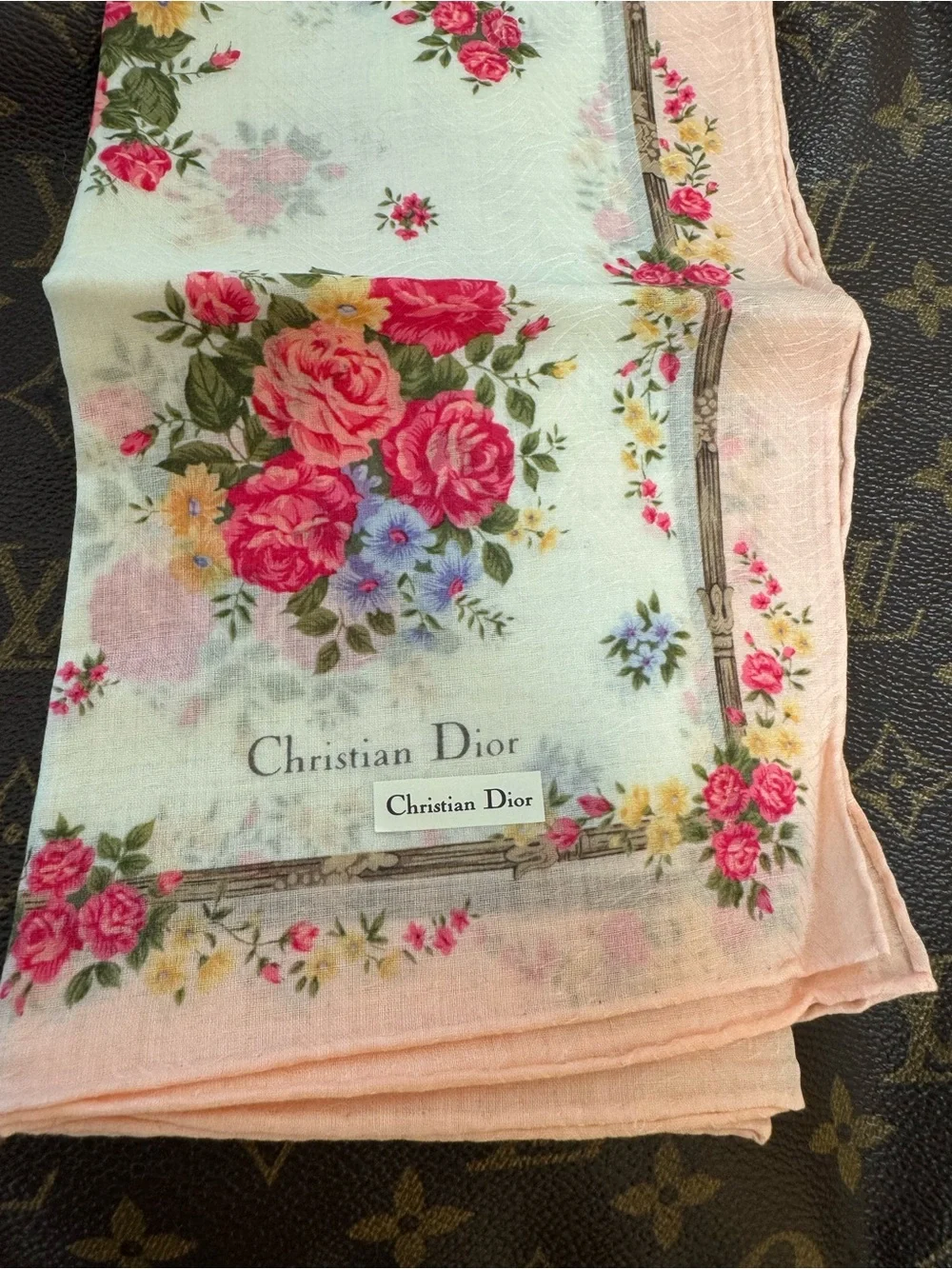 Dior christian floral